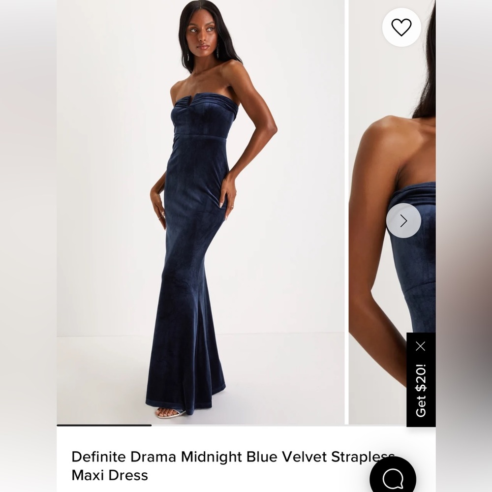 BRAND NEW Lulus gown